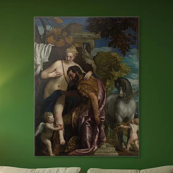 Mars and Venus United by Love