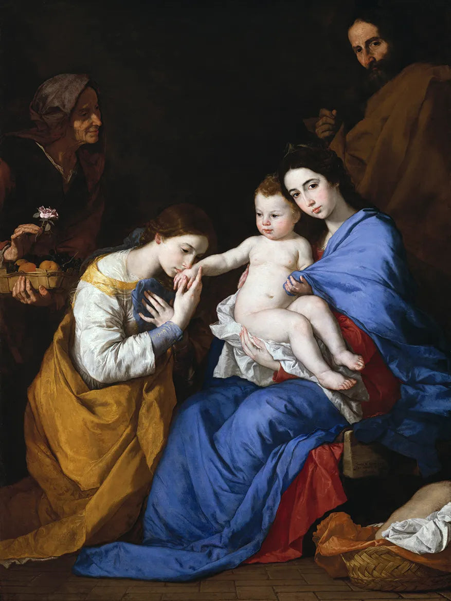 The Holy Family with Saints Anne and Catherine of Alexandria