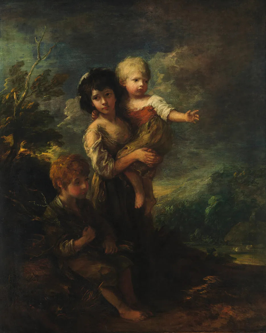 Cottage Children (The Wood Gatherers)