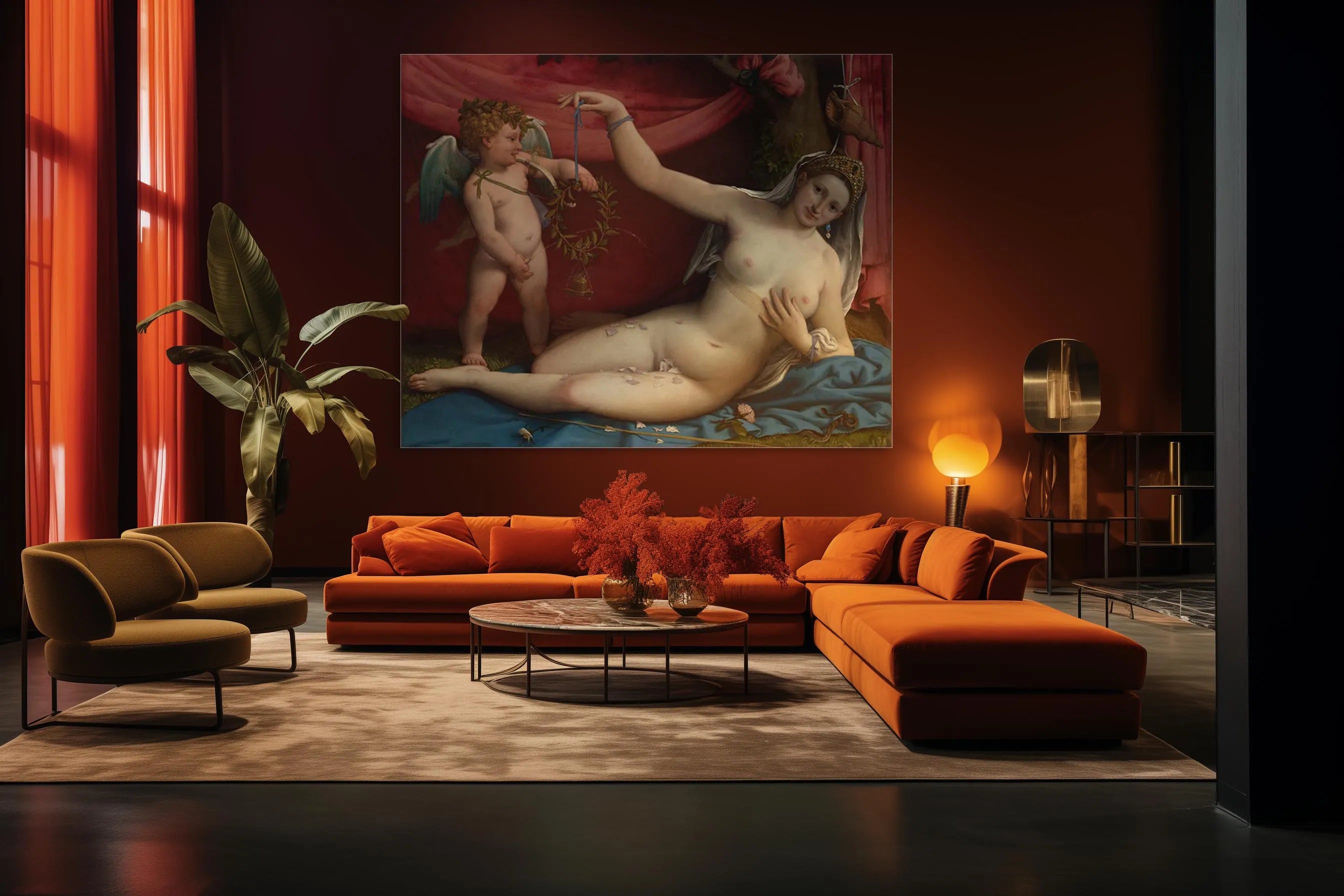 Venus and Cupid