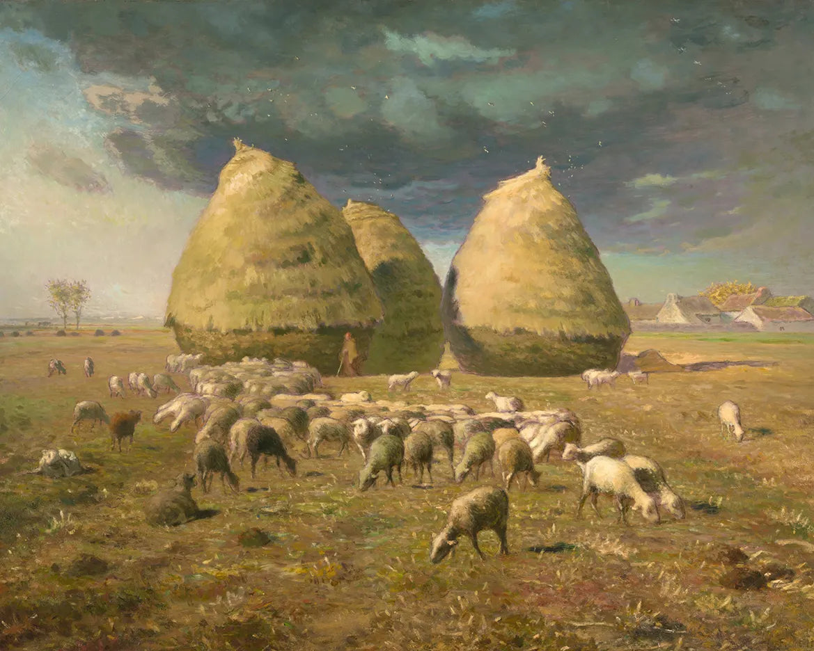 Haystacks: Autumn