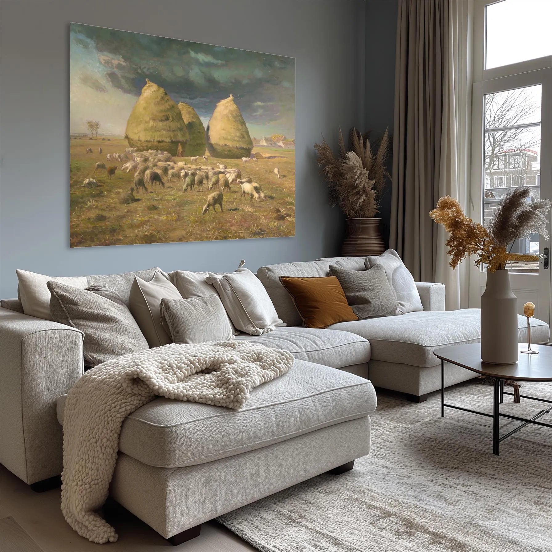 Haystacks: Autumn