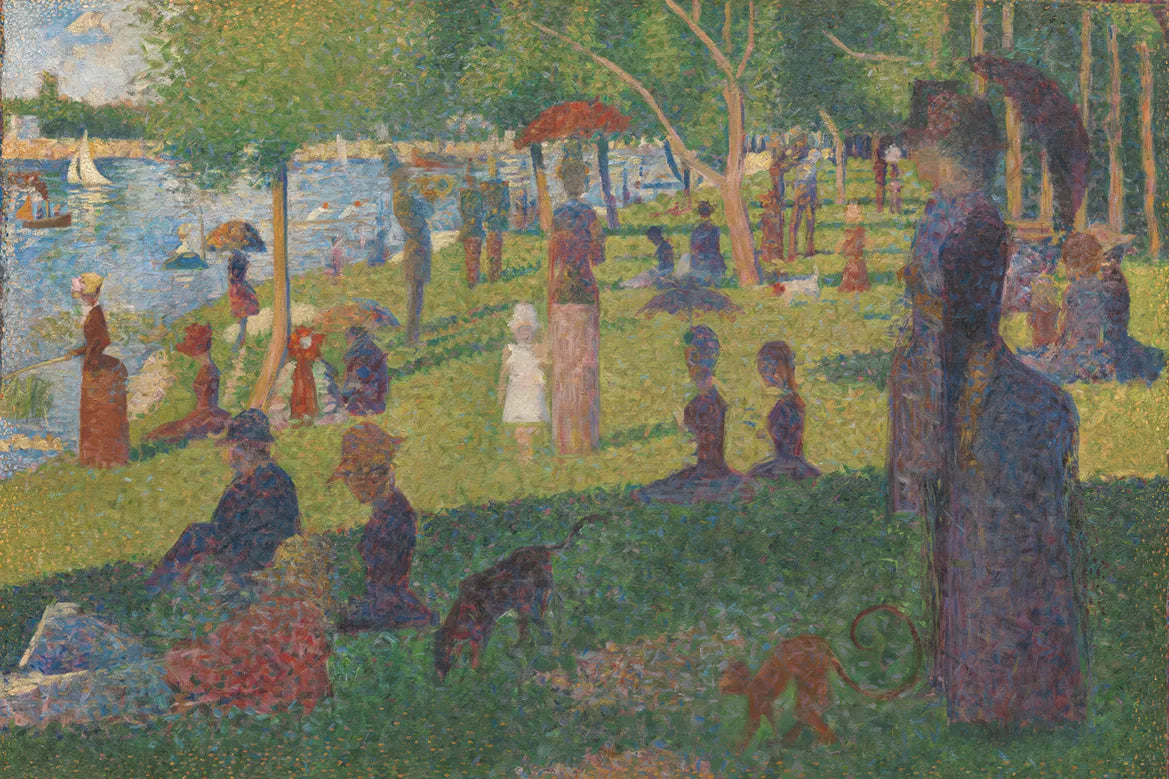 Study for "A Sunday on La Grande Jatte"