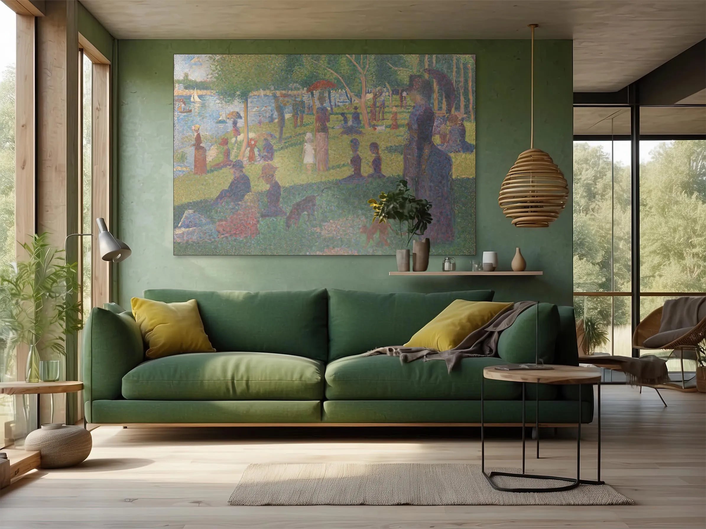 Study for "A Sunday on La Grande Jatte"