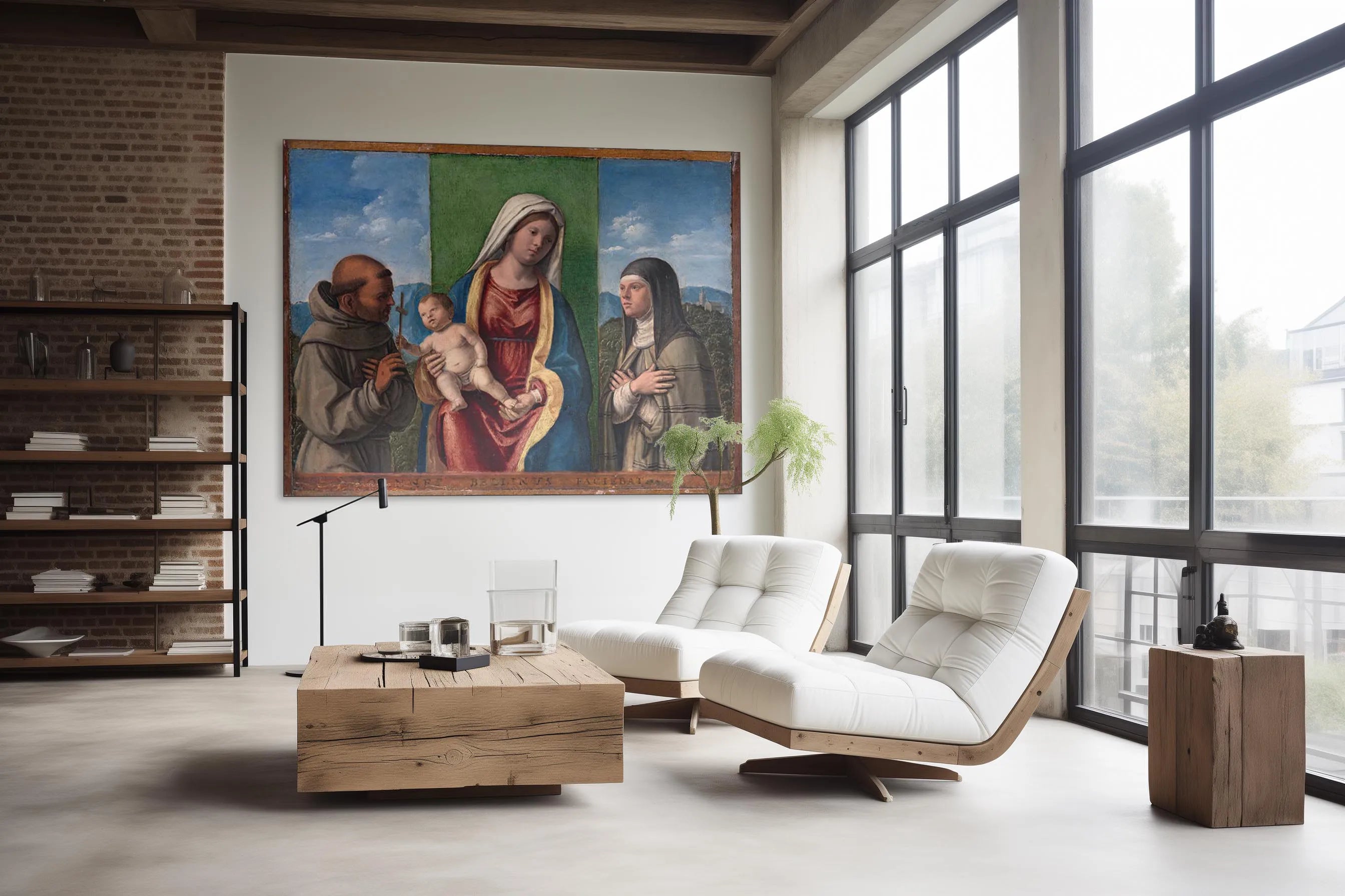 Madonna and Child with Saints Francis and Clare