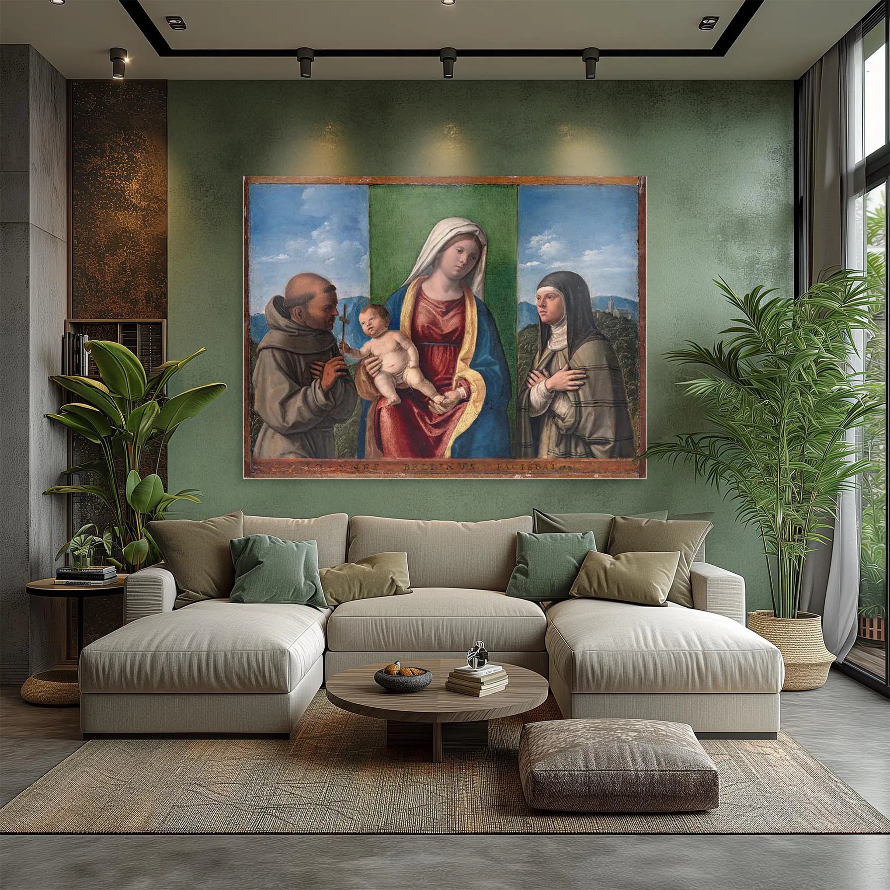 Madonna and Child with Saints Francis and Clare