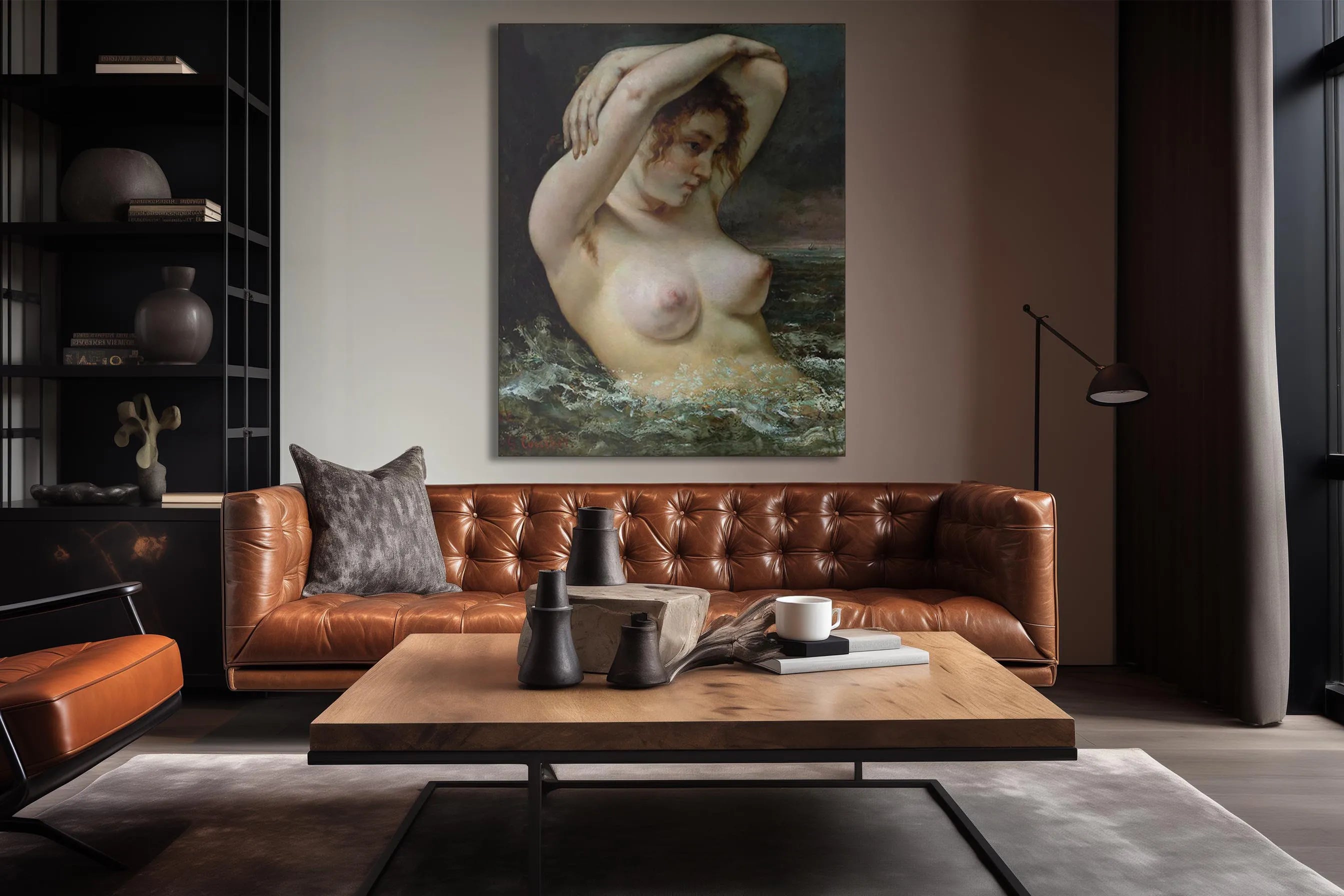 The Woman in the Waves