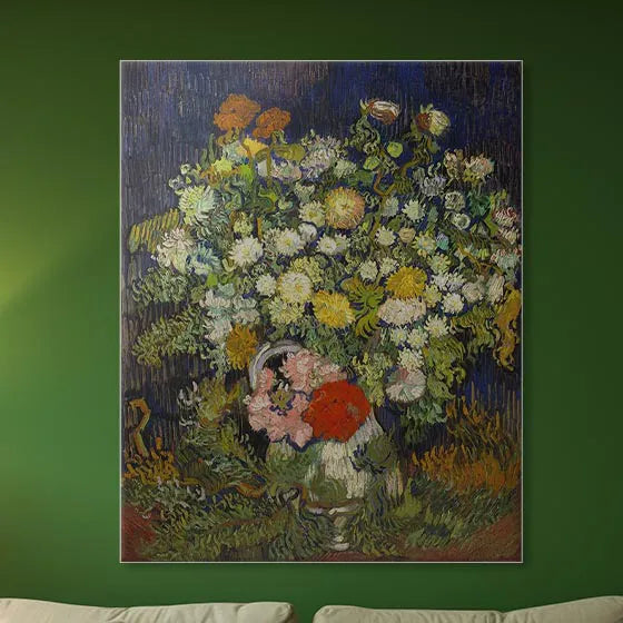 Bouquet of Flowers in a Vase