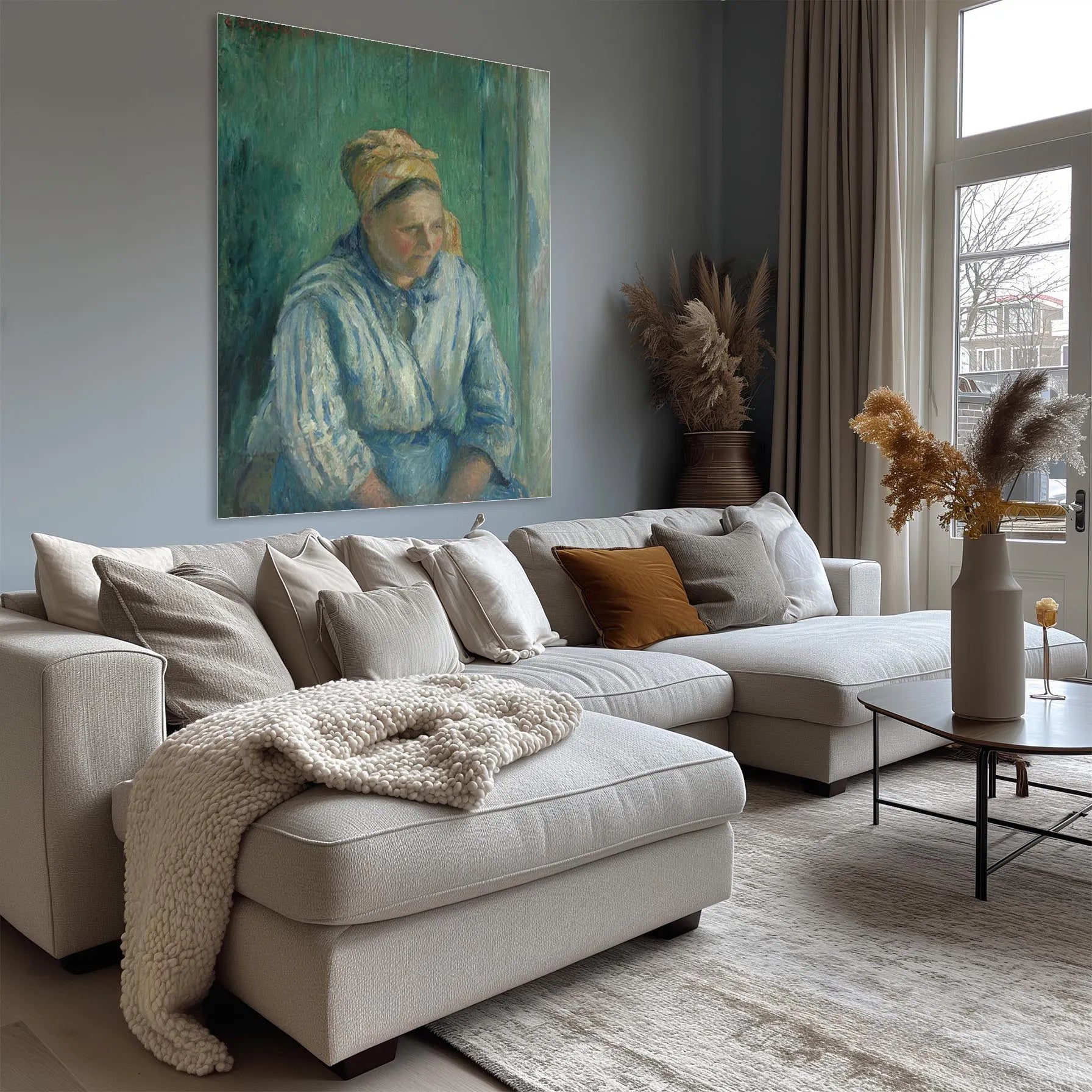 Washerwoman, Study