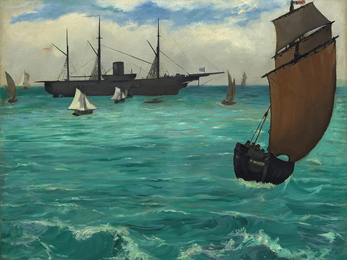 The "Kearsarge" at Boulogne