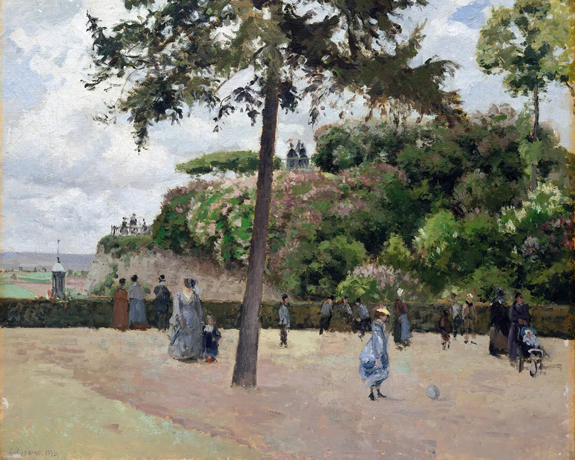 The Public Garden at Pontoise