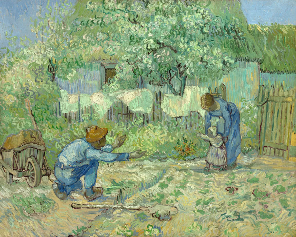 First Steps, after Millet