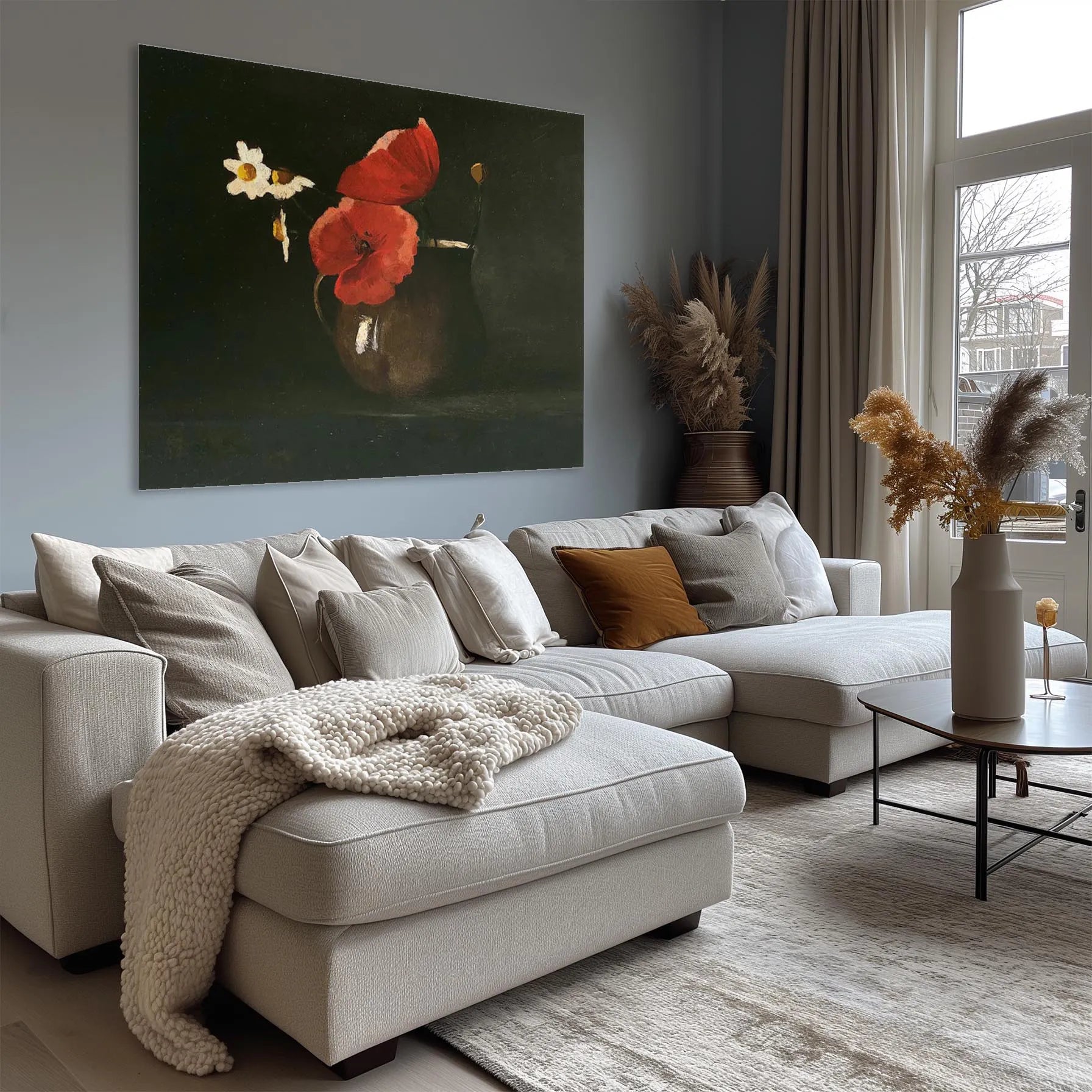 Flowers: Poppies and Daisies