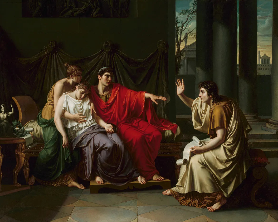 Virgil Reading the "Aeneid" to Augustus, Octavia, and Livia