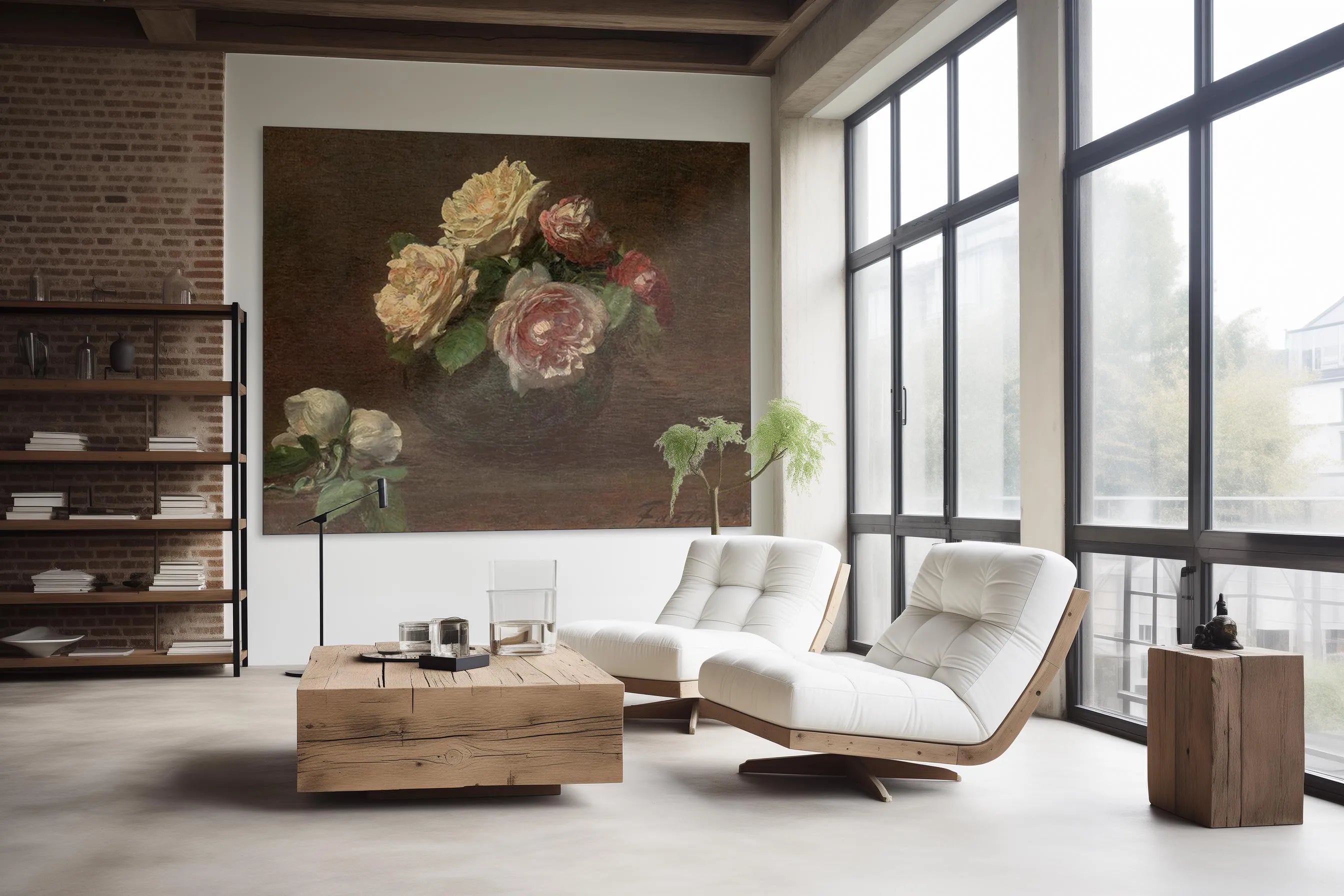 Roses in a Bowl