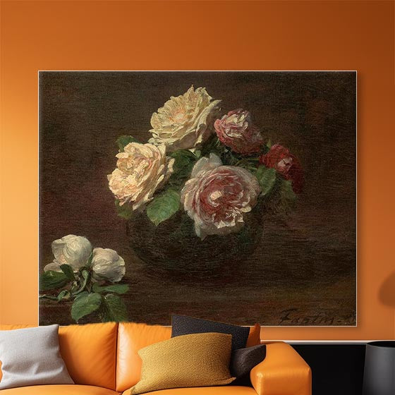 Roses in a Bowl
