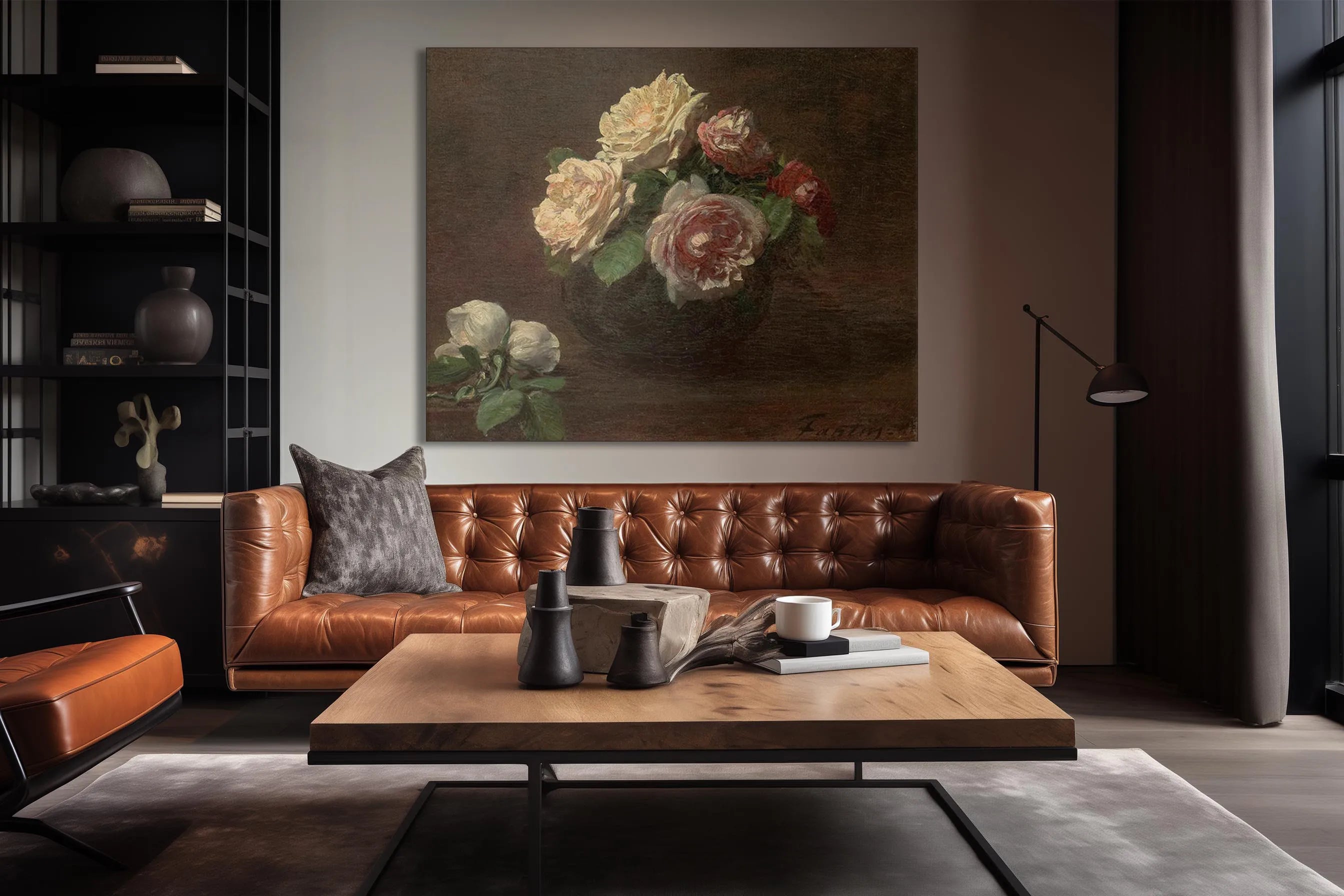 Roses in a Bowl