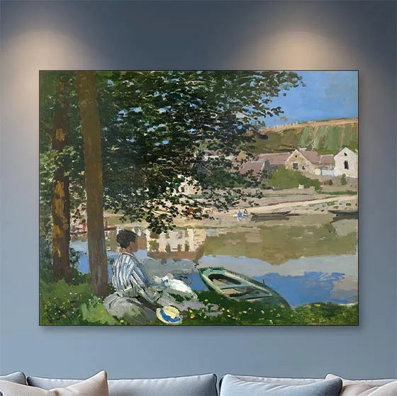 On the Bank of the Seine, Bennecourt