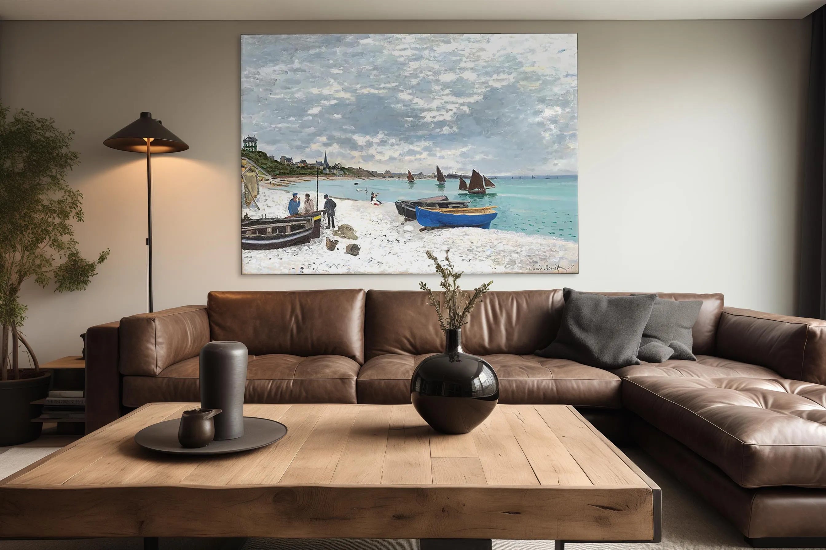 The Beach at Sainte-Adresse