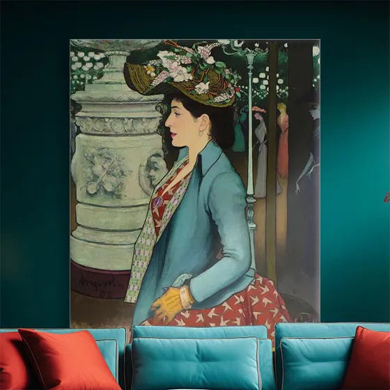 An Elegant Woman at the Élysée Montmartre (Élégante à l’Élysée Montmartre)