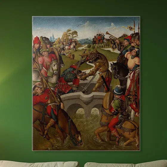 Emperor Heraclius Slays the King of Persia
