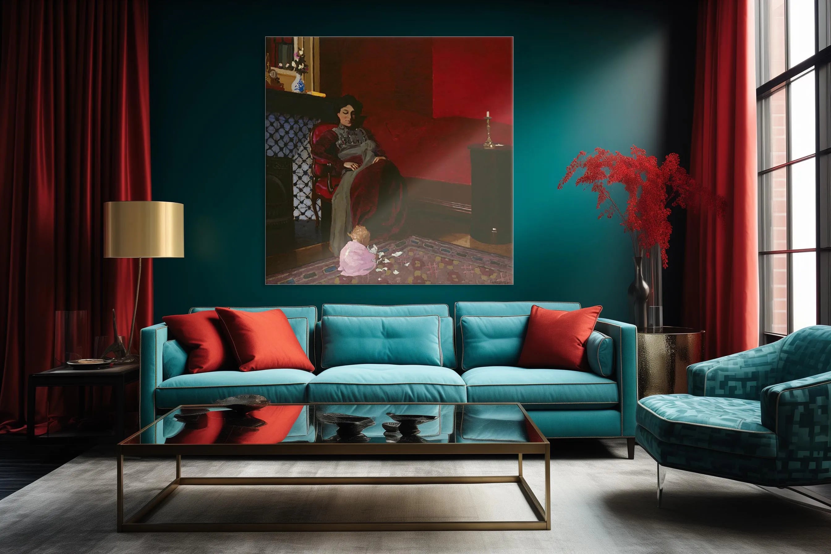 The Red Room, Etretat
