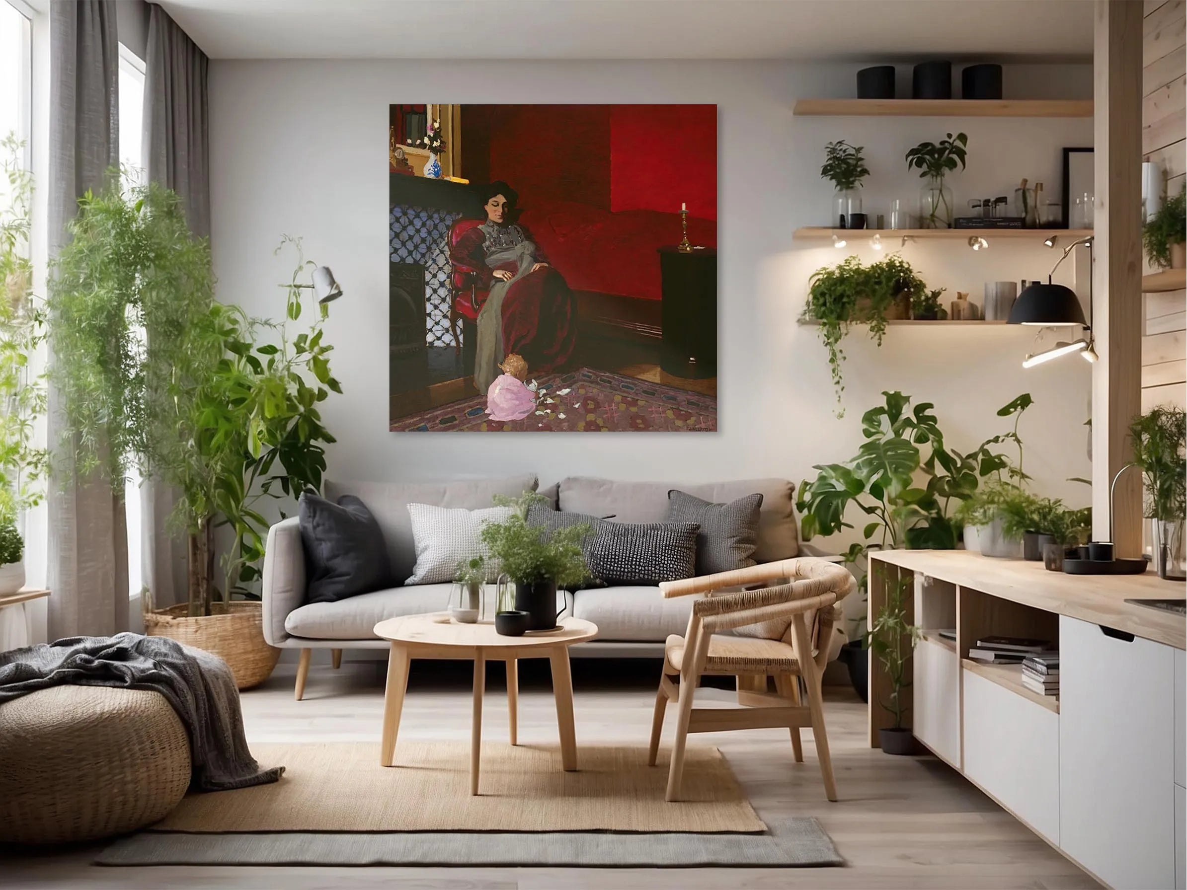 The Red Room, Etretat