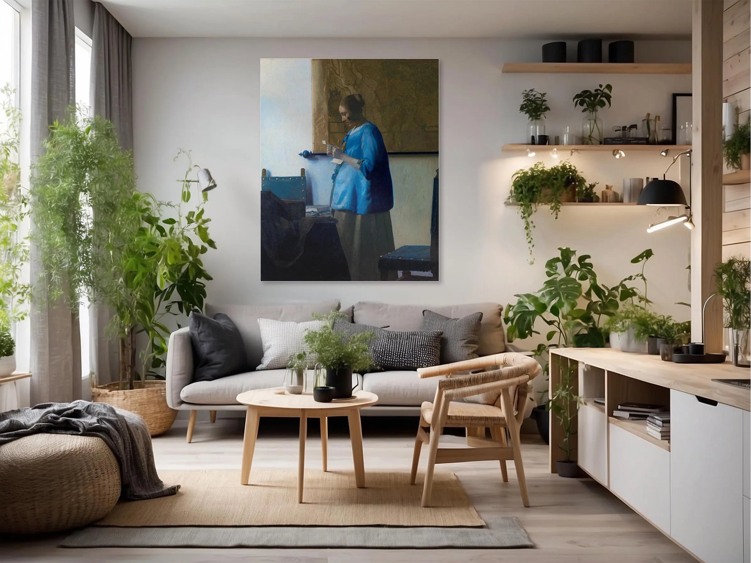 Woman Reading a Letter