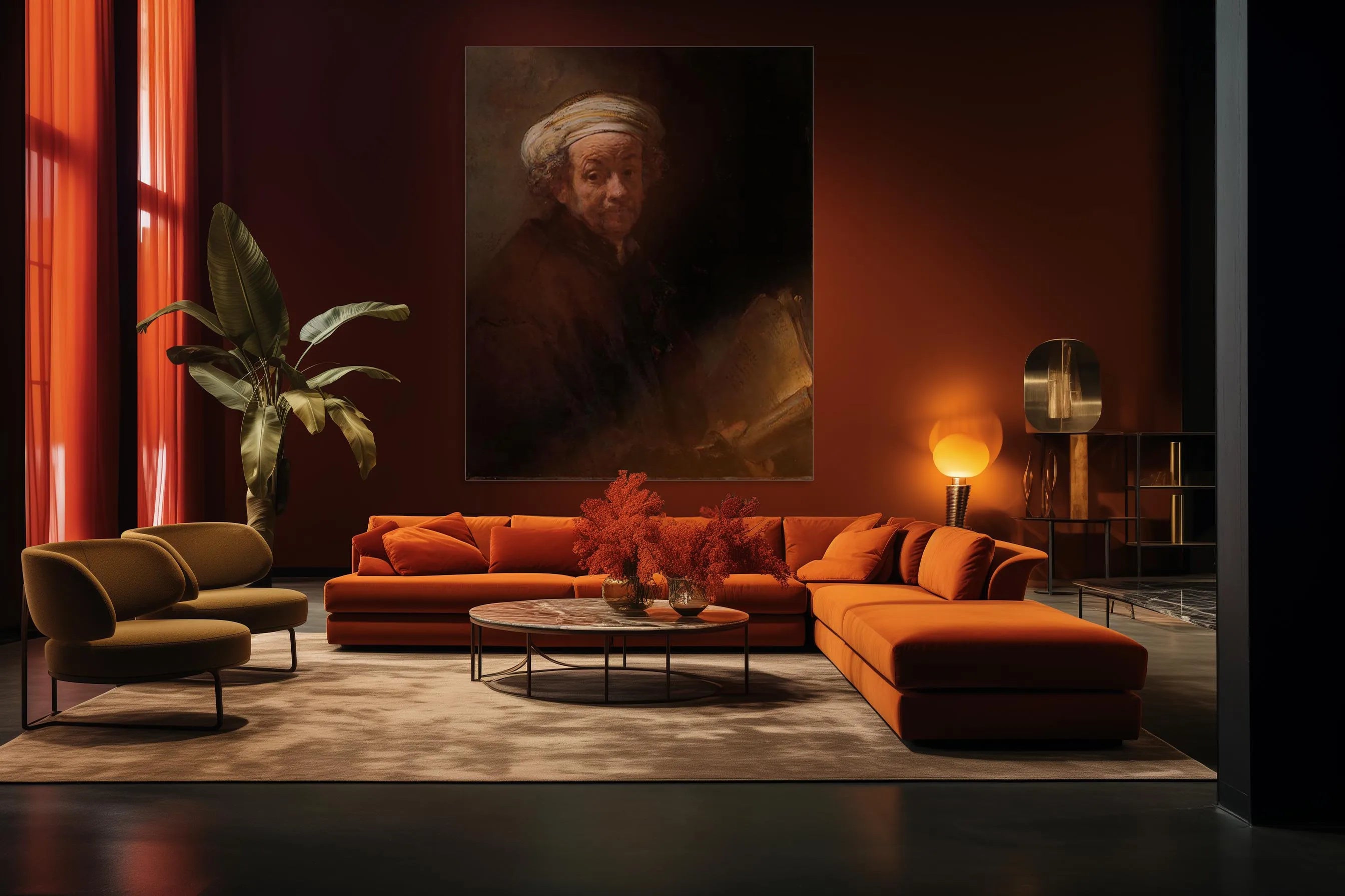 Zelfportret als de apostel Paulus