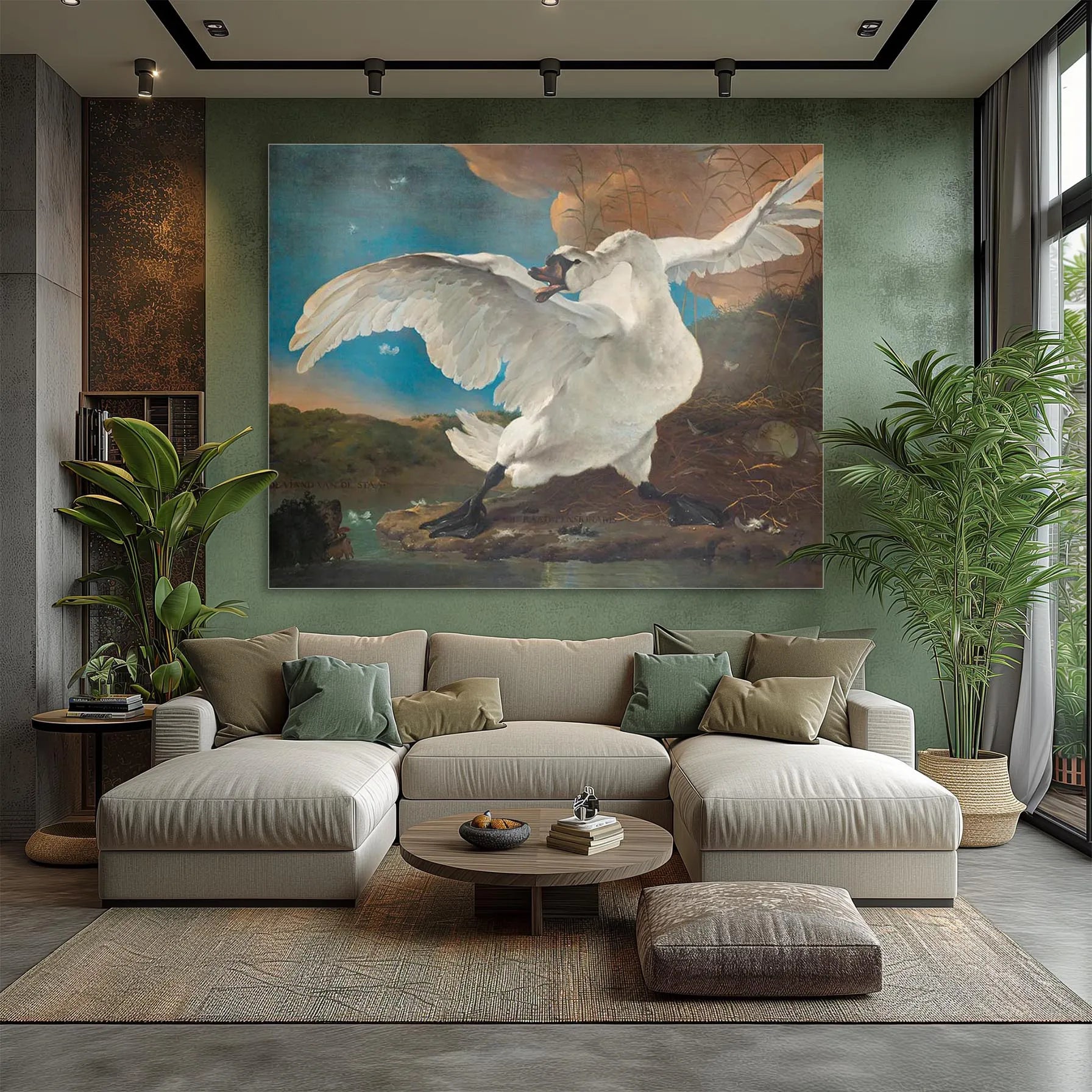 The Threatened Swan