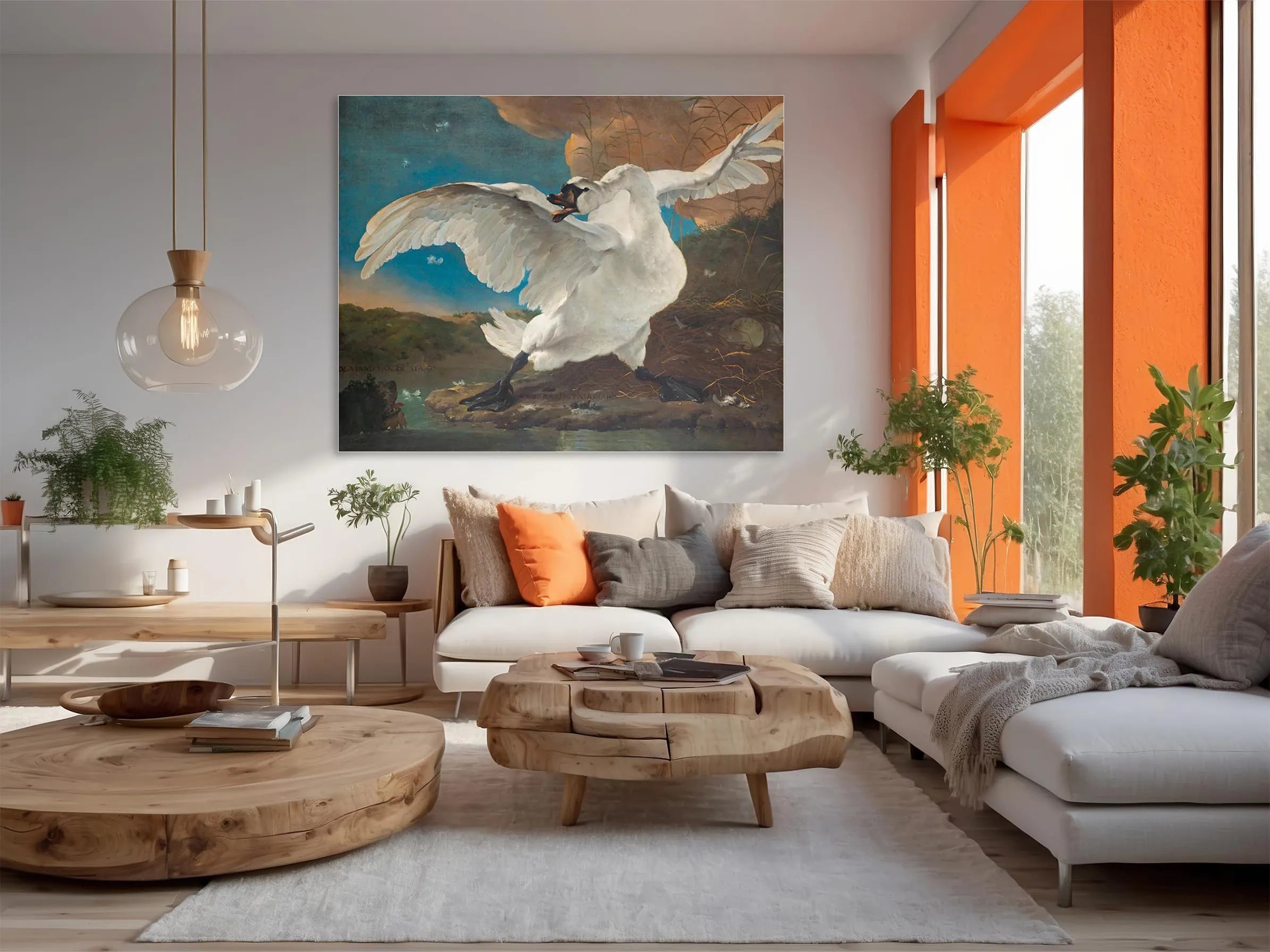 The Threatened Swan