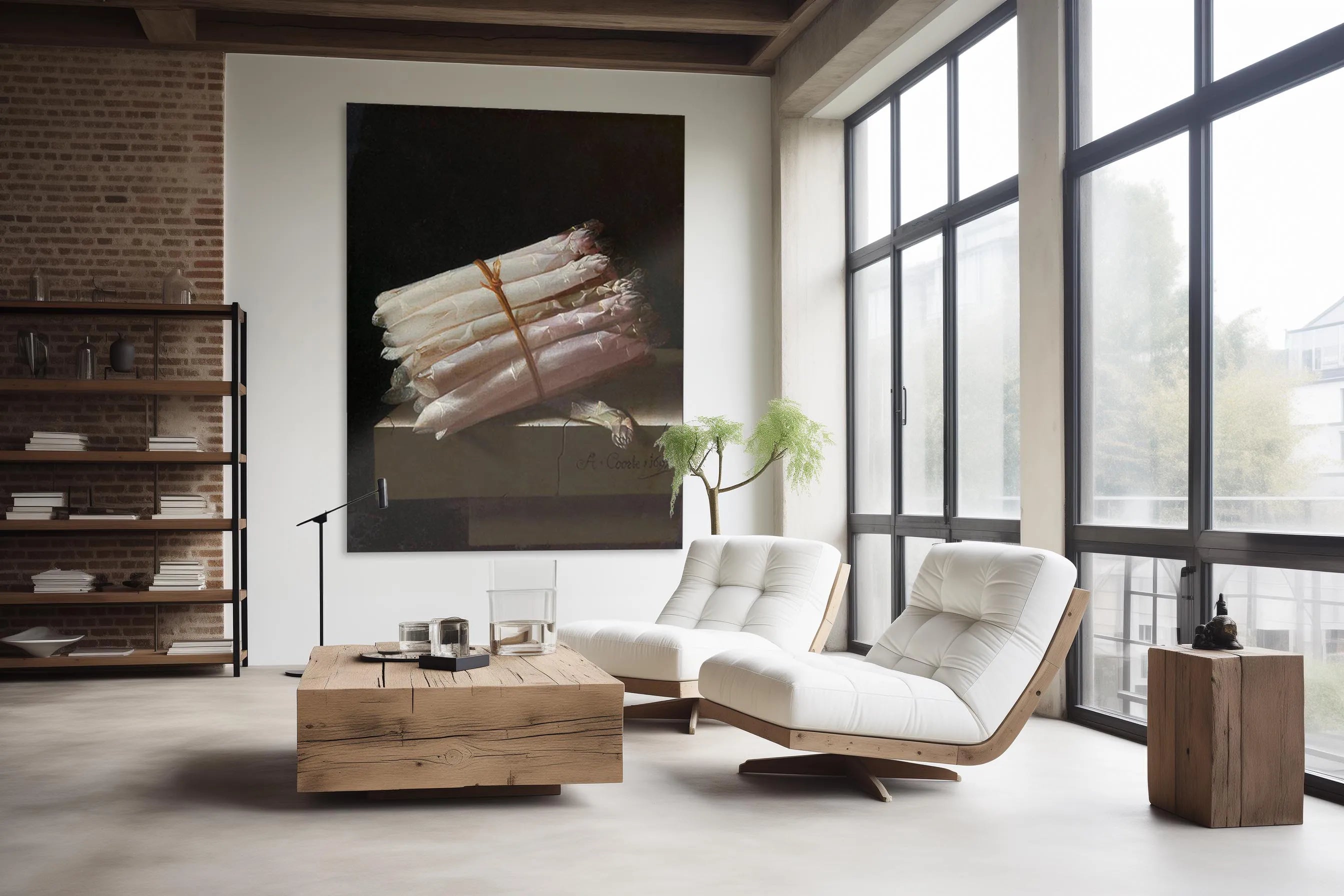 Still Life with Asparagus