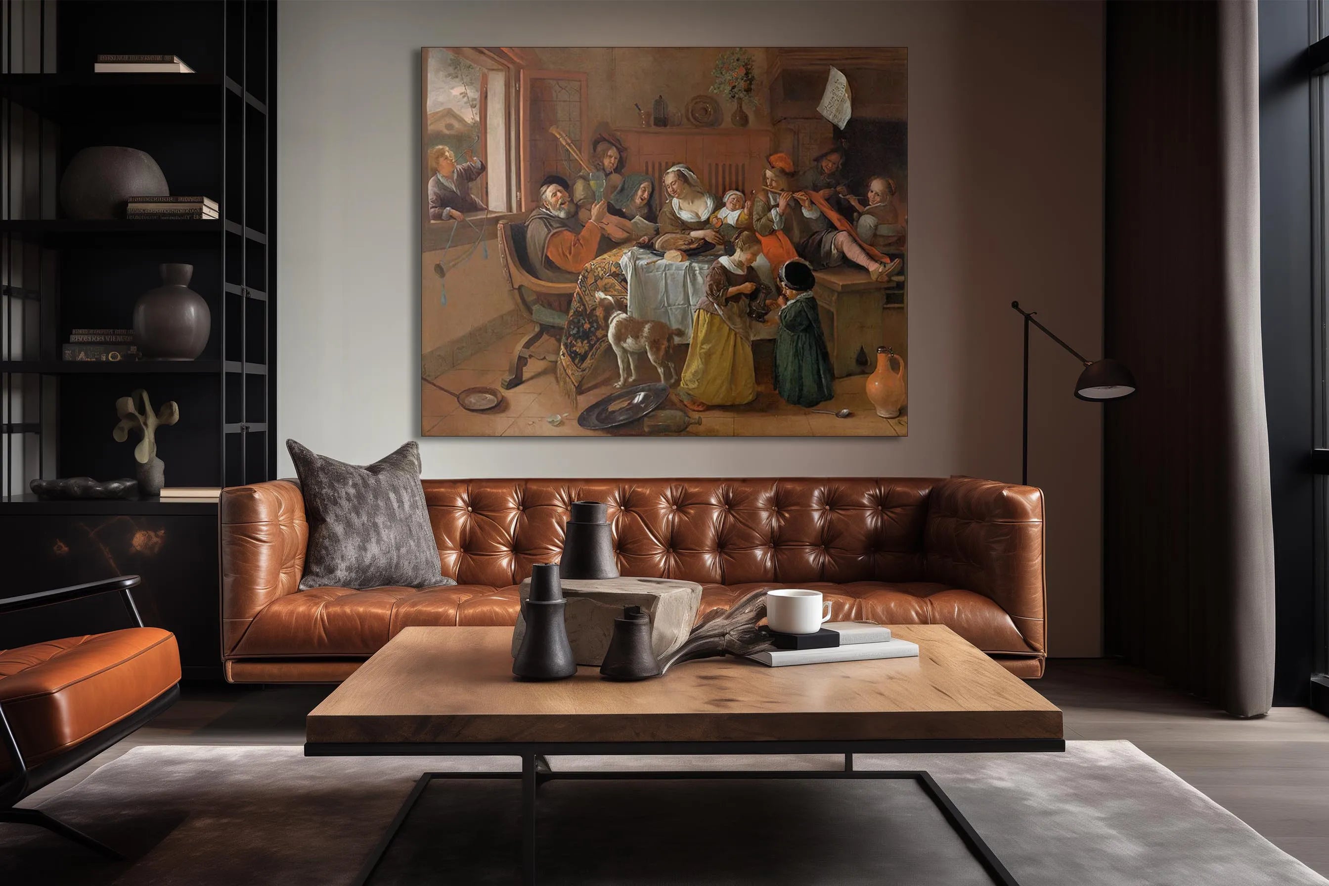 De vrolijke familie