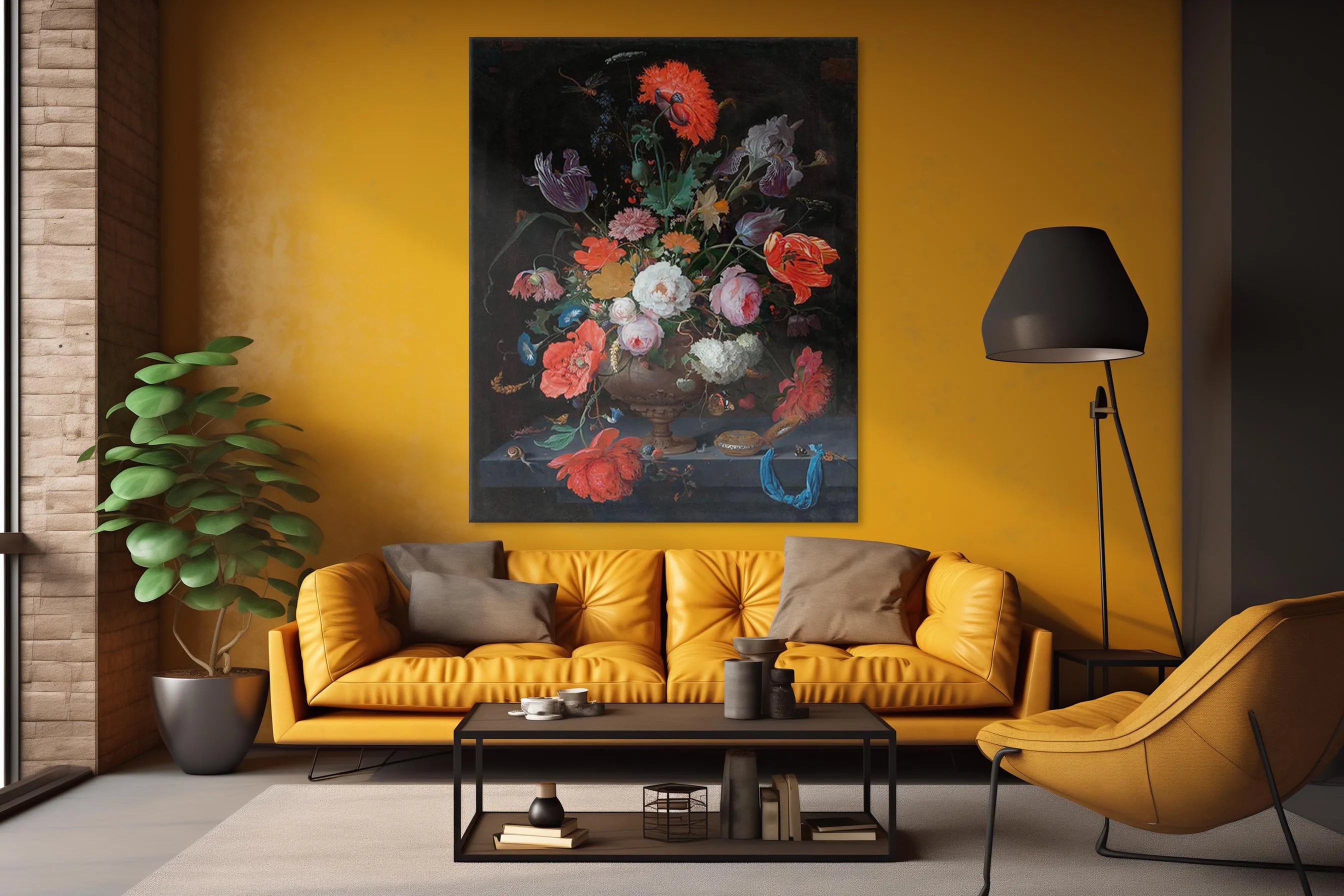 Still Life with Flowers and a Watch