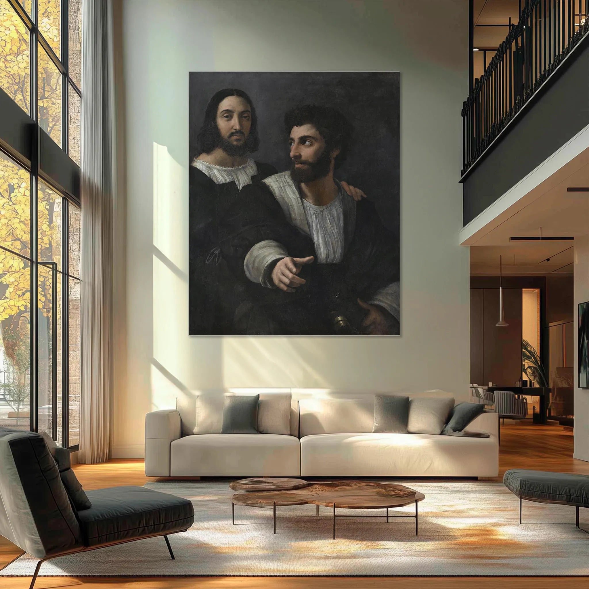 Self-Portrait with a Friend