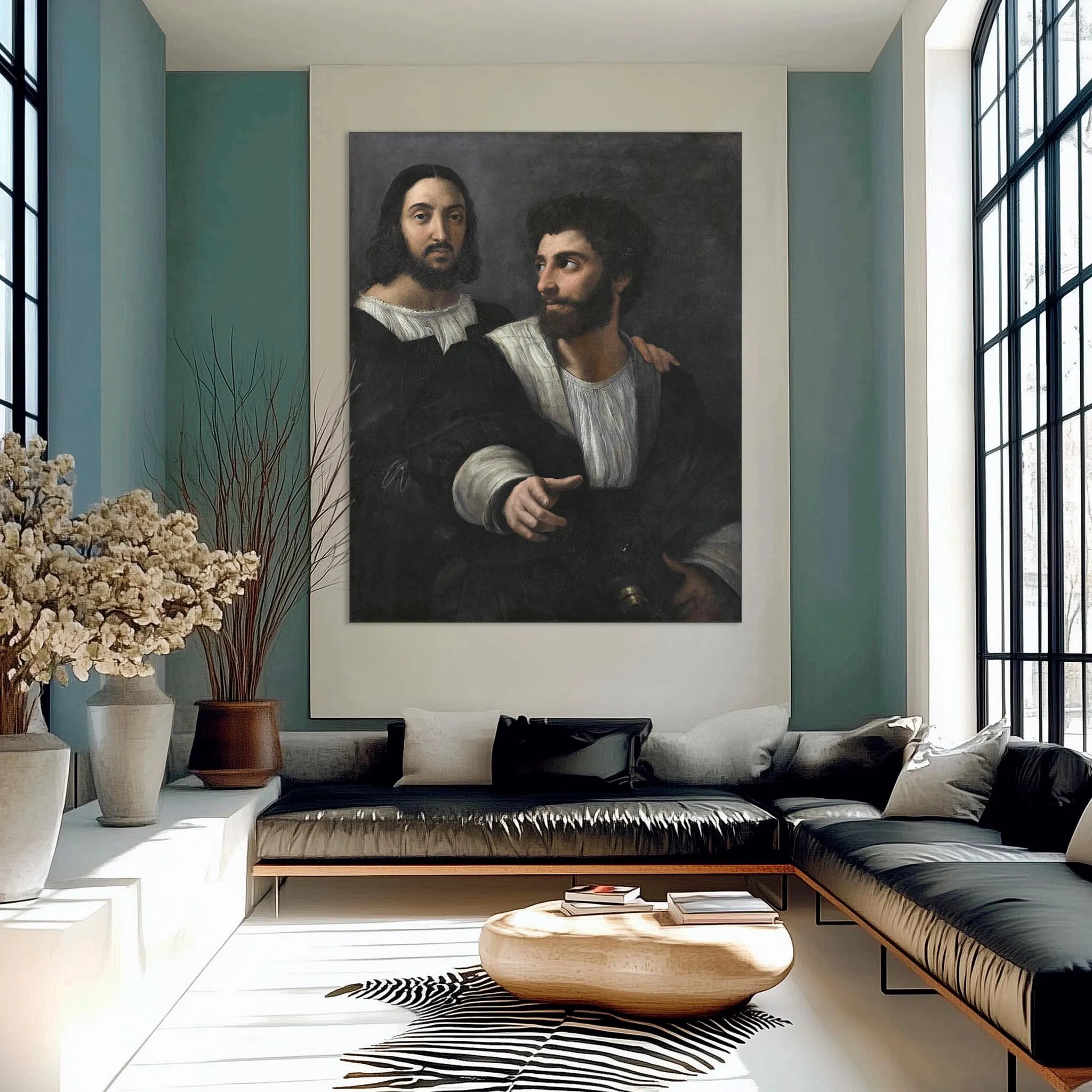 Self-Portrait with a Friend