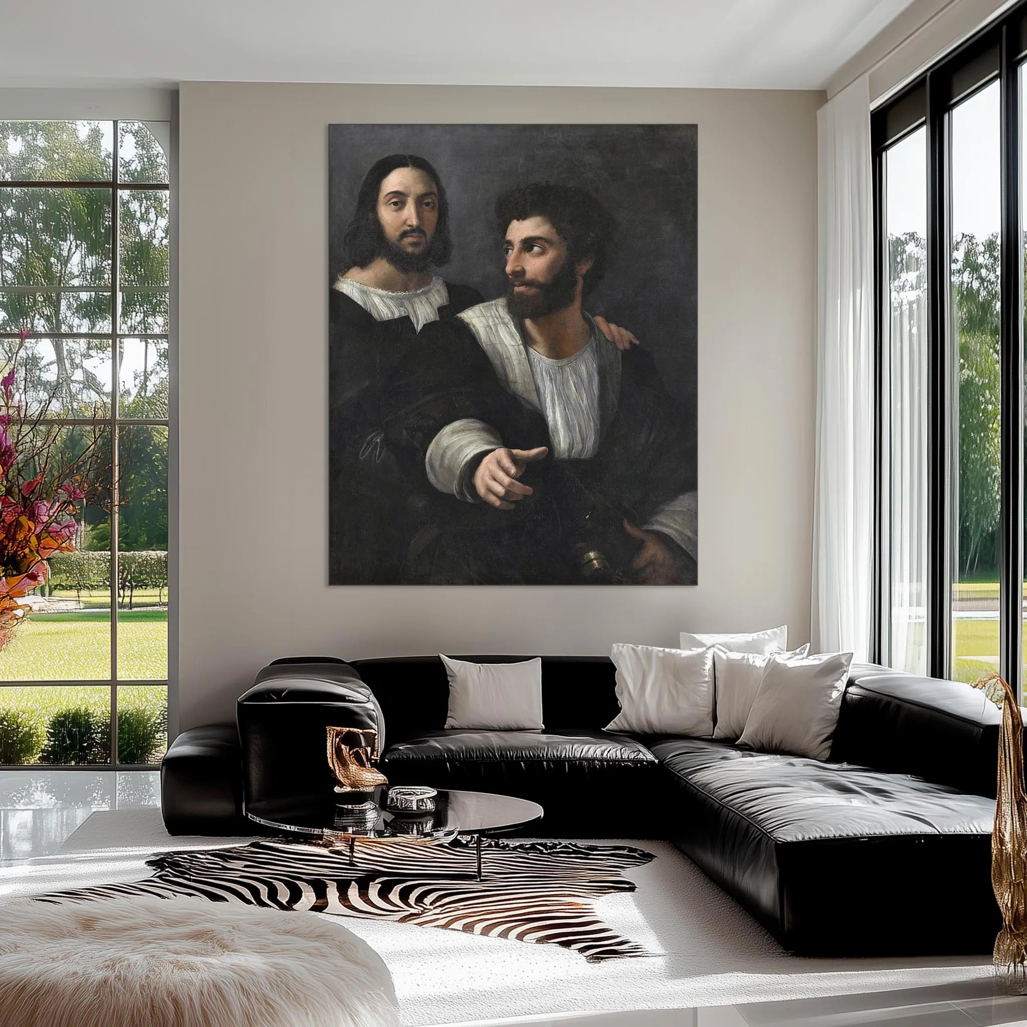 Self-Portrait with a Friend