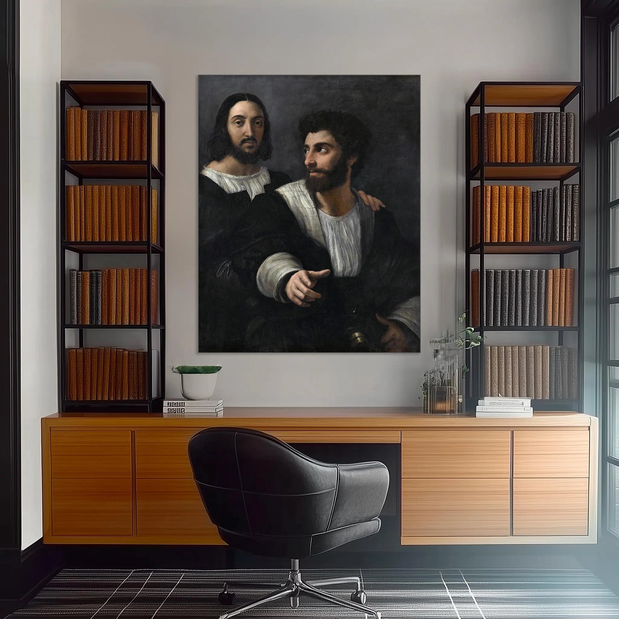 Self-Portrait with a Friend