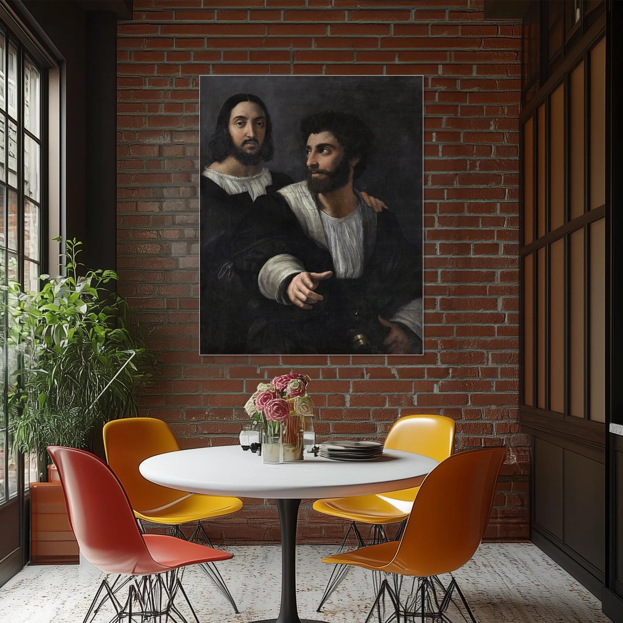 Self-Portrait with a Friend