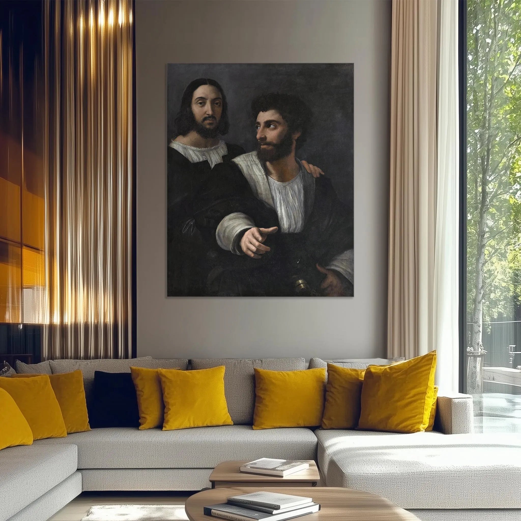 Self-Portrait with a Friend