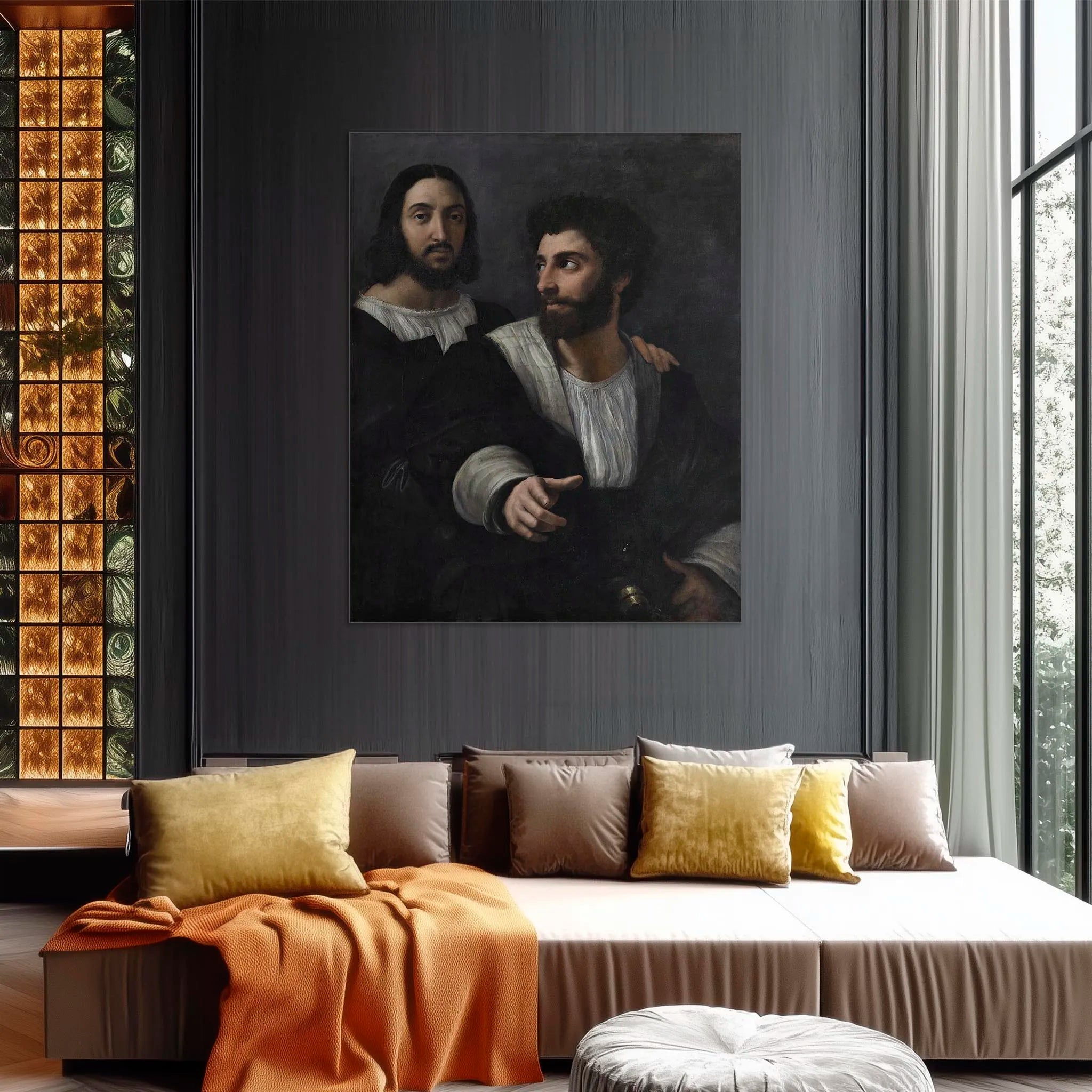 Self-Portrait with a Friend