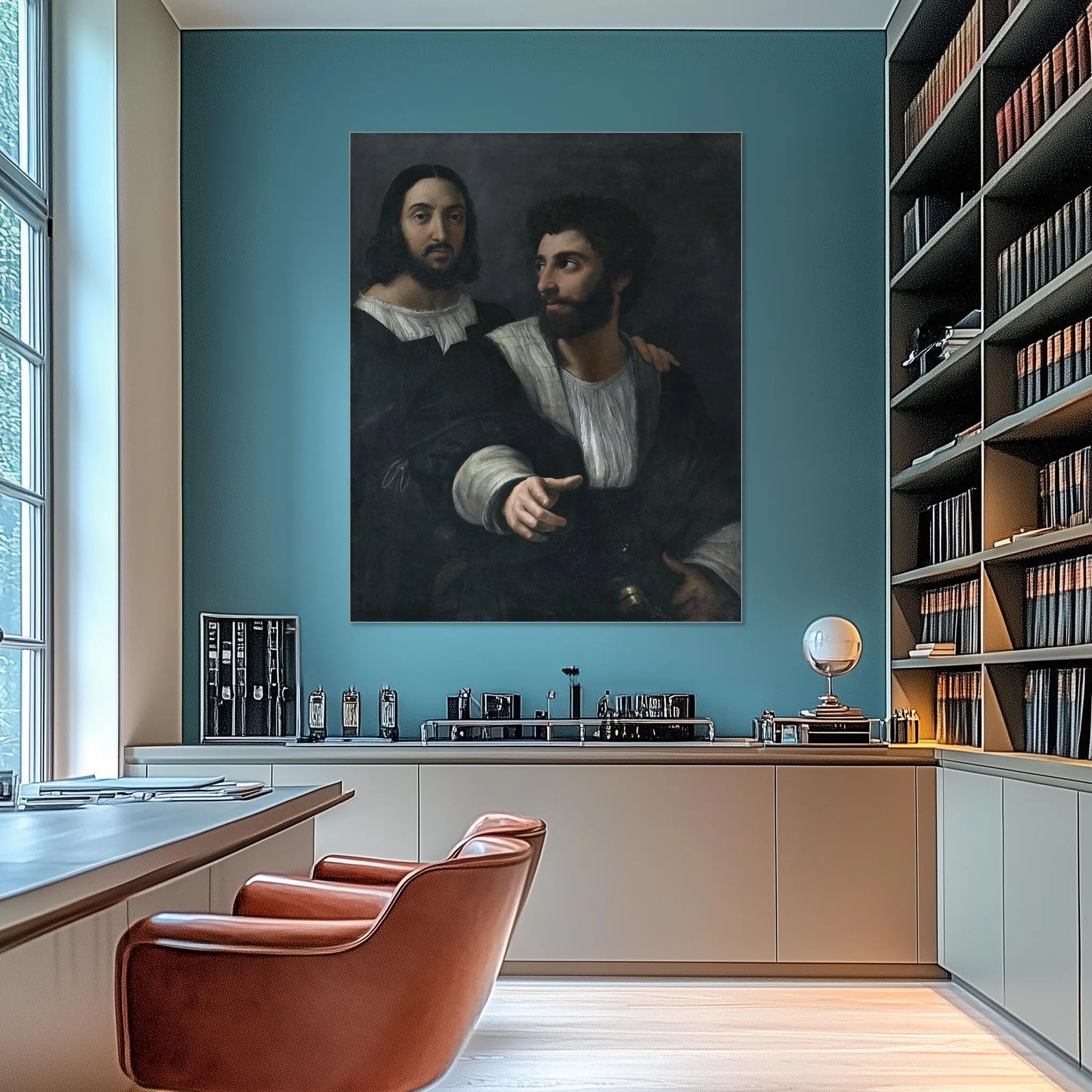 Self-Portrait with a Friend