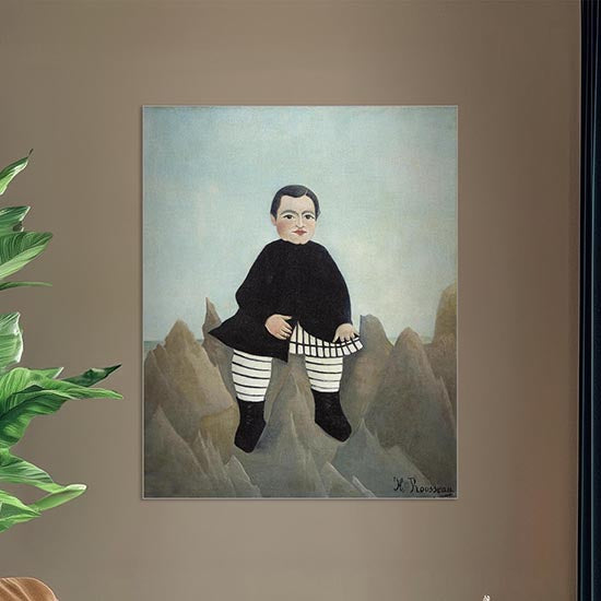 Boy on the Rocks
