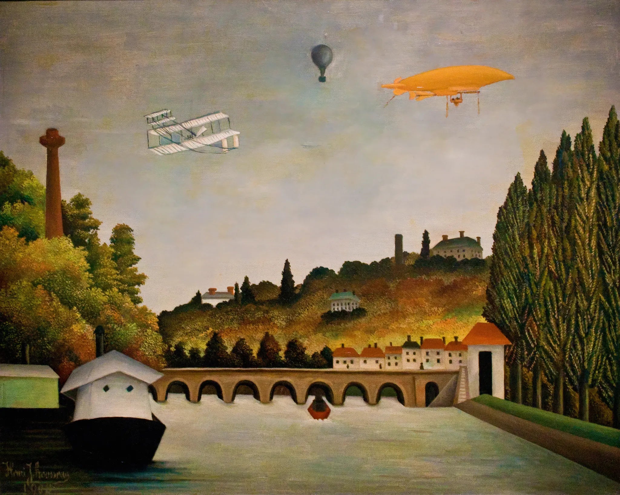 Vue de pont de Sèvres