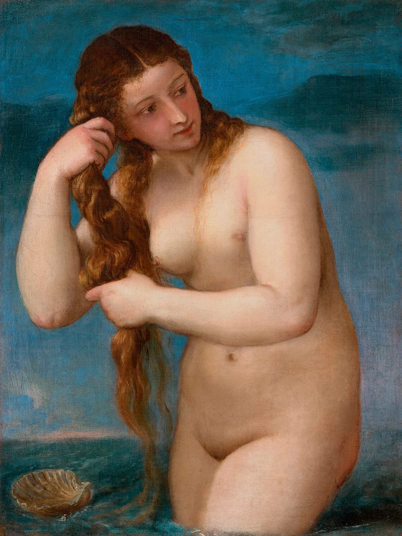Venus Rising from the Sea ('Venus Anadyomene')