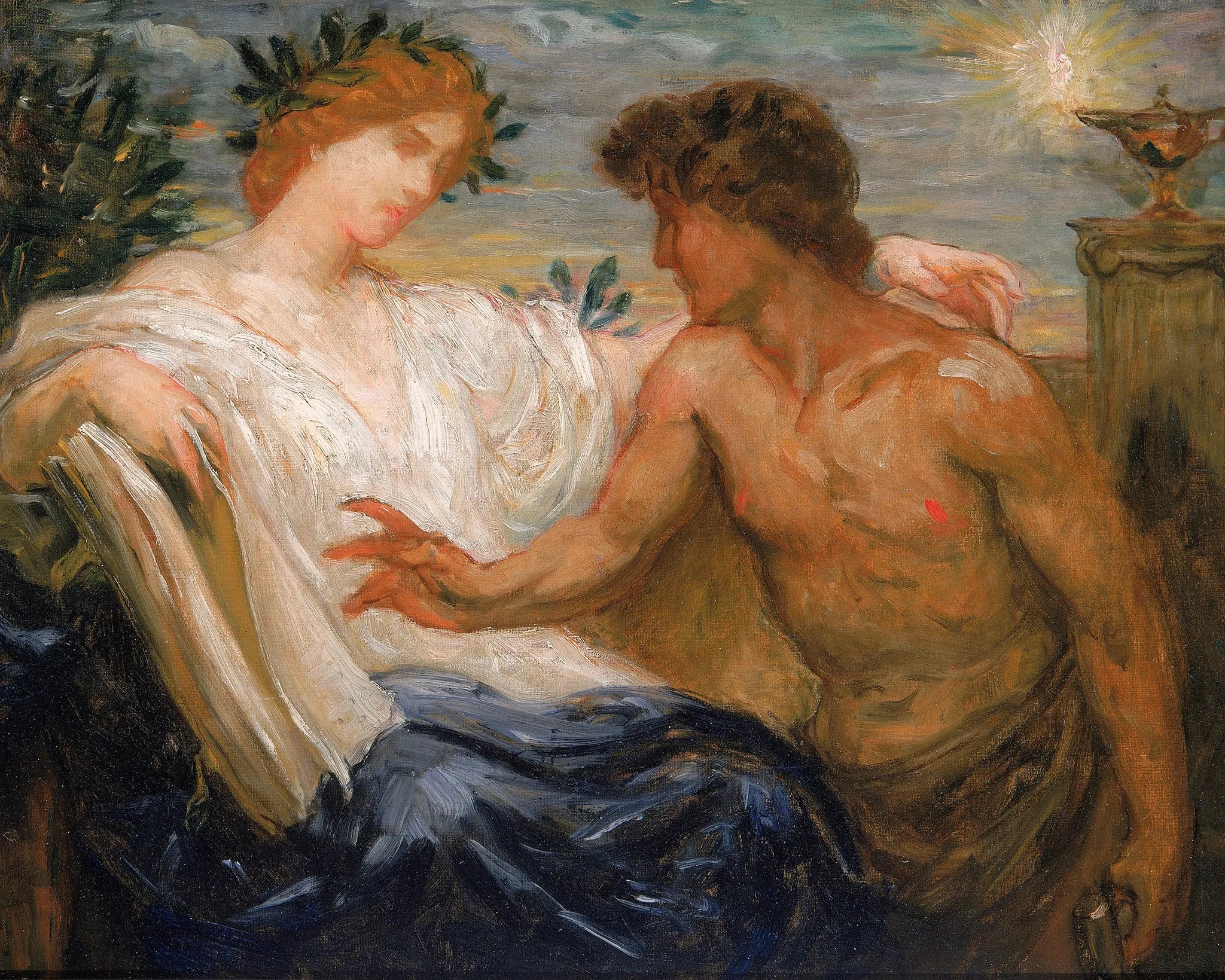 Study for 'Science Instructing Industry'