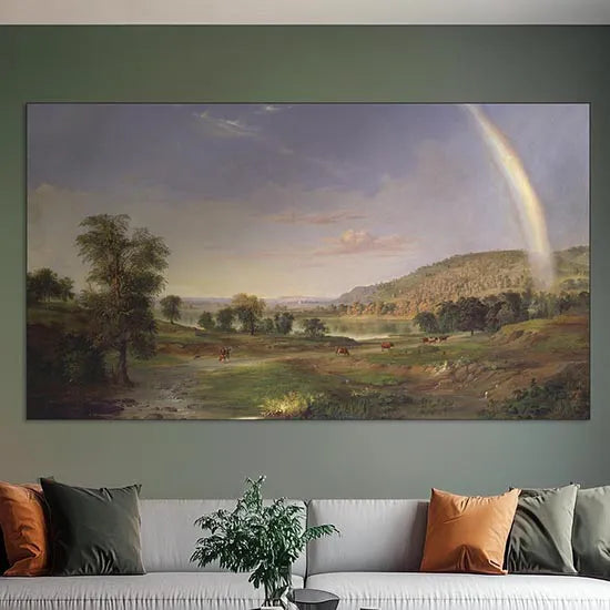 Landscape with Rainbow