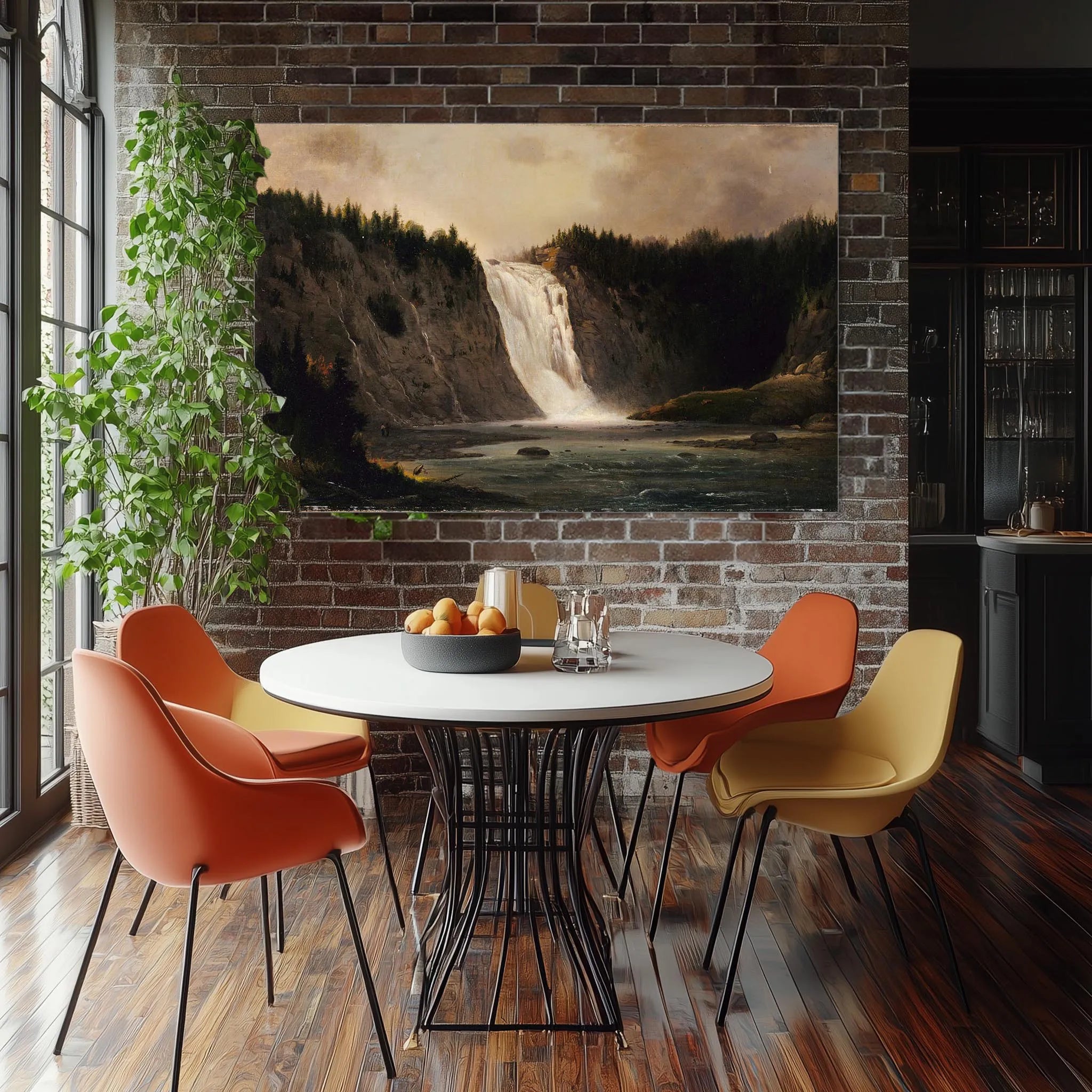 Waterfall on Mont-Morency