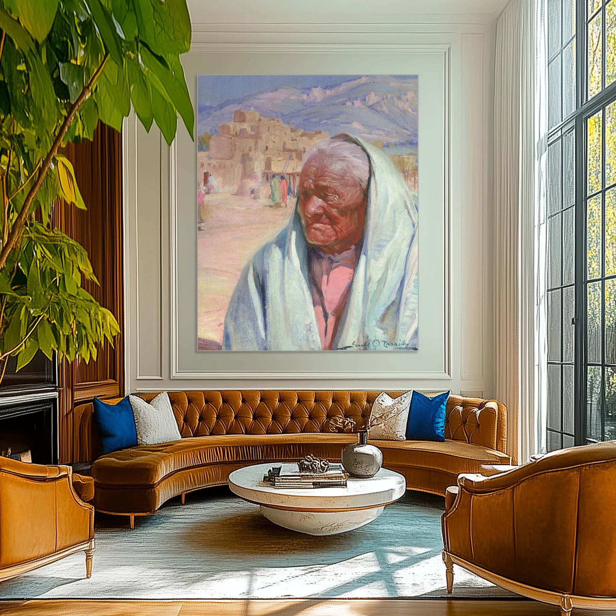 Antonio Concha, Old Man of Taos