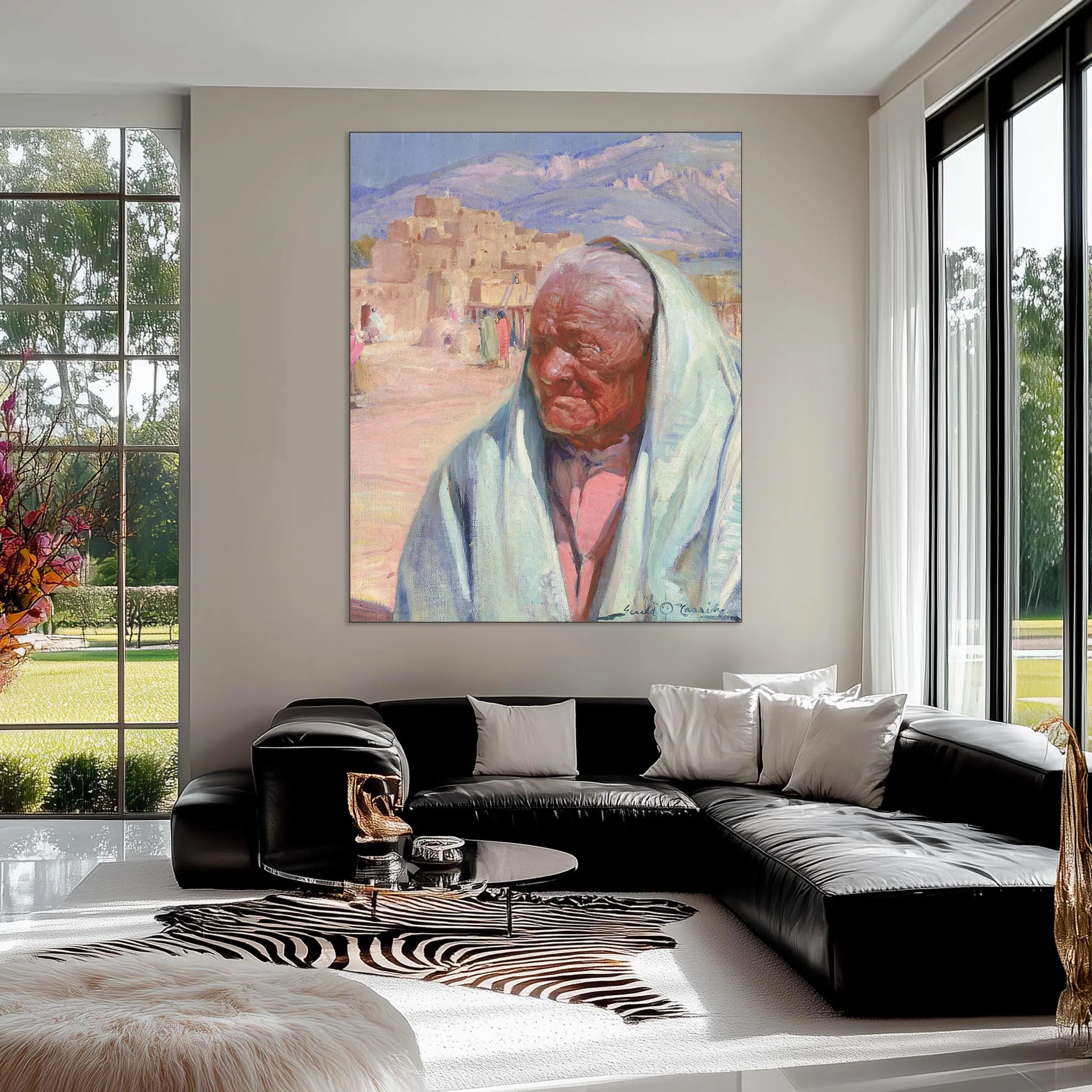 Antonio Concha, Old Man of Taos